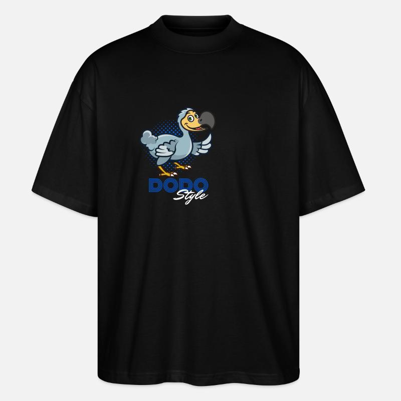 Dodo Style - Stanley/Stella Oversized Unisex Bio T-Shirt Blaster 2.0 - Schwarz