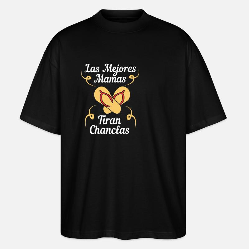 Latina Mutter - Stanley/Stella Oversized Unisex Bio T-Shirt Blaster 2.0 - Schwarz