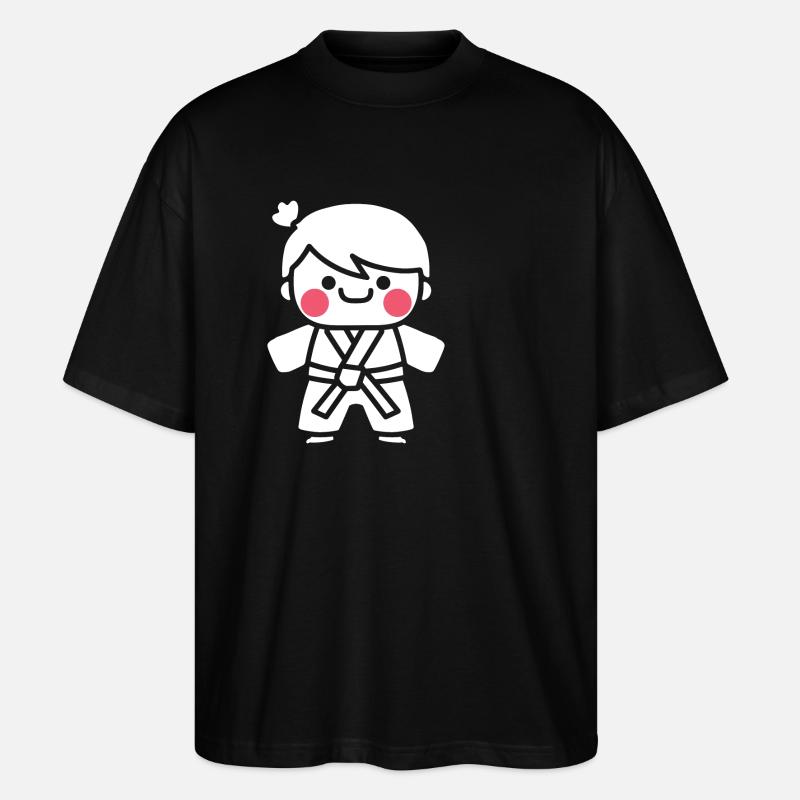 Jiu Jitsu - Stanley/Stella Oversized Unisex Bio T-Shirt Blaster 2.0 - Schwarz
