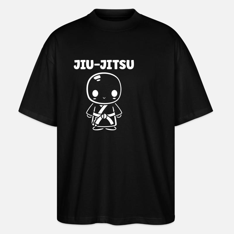 Jiu Jitsu - Stanley/Stella Oversized Unisex Bio T-Shirt Blaster 2.0 - Schwarz