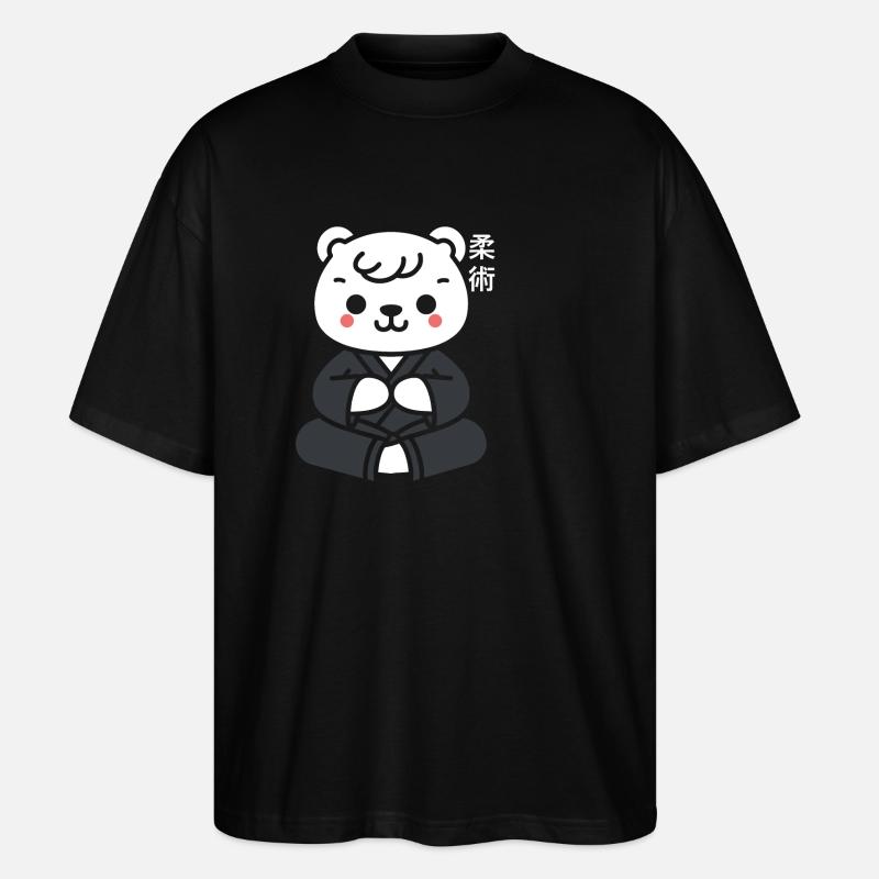 Jiu Jitsu - Stanley/Stella Oversized Unisex Bio T-Shirt Blaster 2.0 - Schwarz