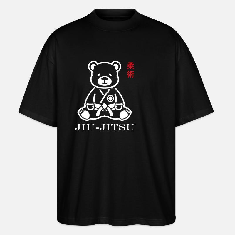 Jiu Jitsu - Stanley/Stella Oversized Unisex Organic T-shirt Blaster 2.0 - black