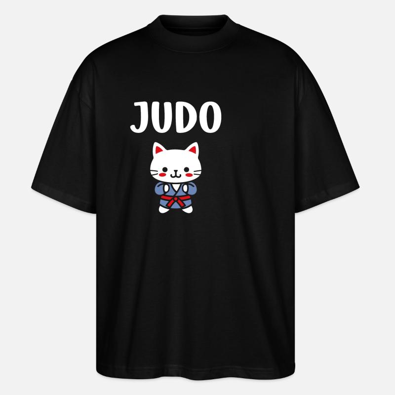 Judo - Stanley/Stella Oversized Unisex Bio T-Shirt Blaster 2.0 - Schwarz