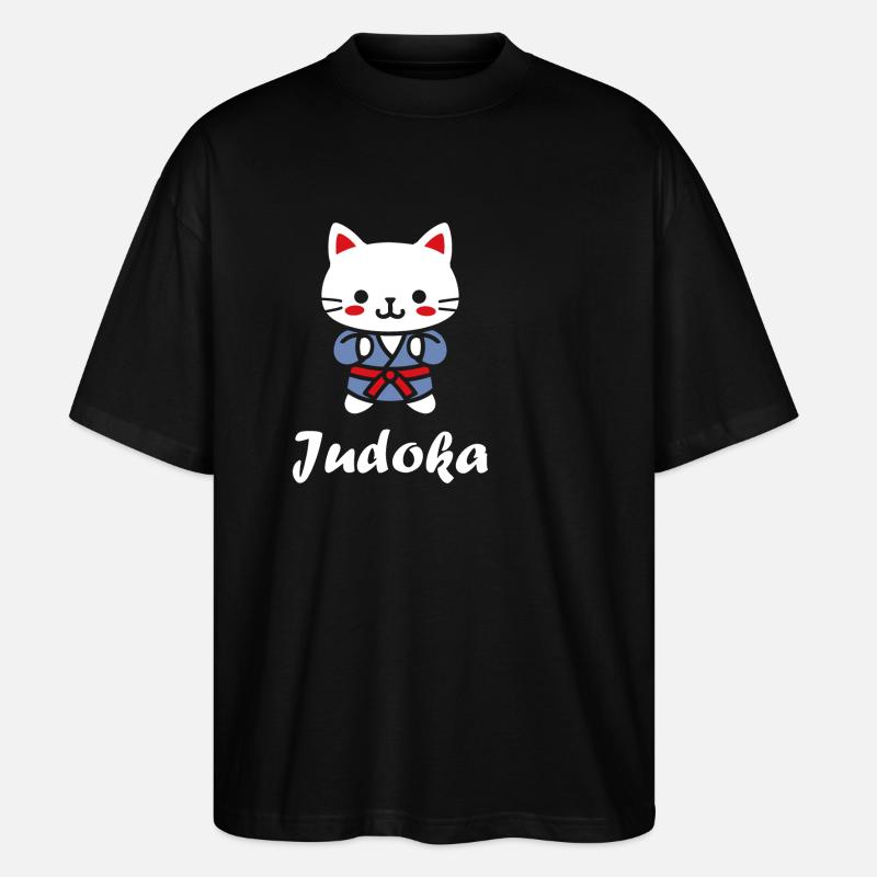 judo - T-shirt bio Blaster 2.0 coupe oversize Stanley/Stella Unisexe - noir
