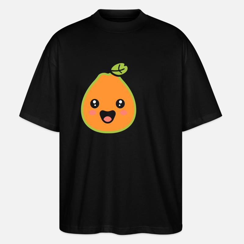 Papaya - Stanley/Stella Oversized Unisex Bio T-Shirt Blaster 2.0 - Schwarz