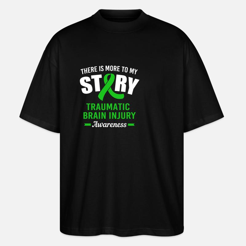 Schädel Hirn Trauma - Stanley/Stella Oversized Unisex Bio T-Shirt Blaster 2.0 - Schwarz
