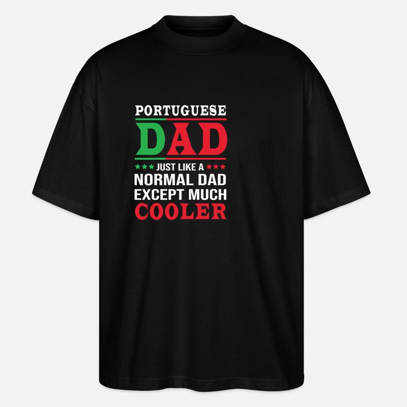 Portugal - Stanley/Stella Oversized Unisex Bio T-Shirt Blaster 2.0 - Schwarz