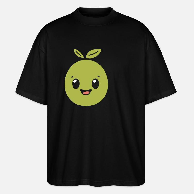 Olive - Stanley/Stella Oversized Unisex Bio T-Shirt Blaster 2.0 - Schwarz