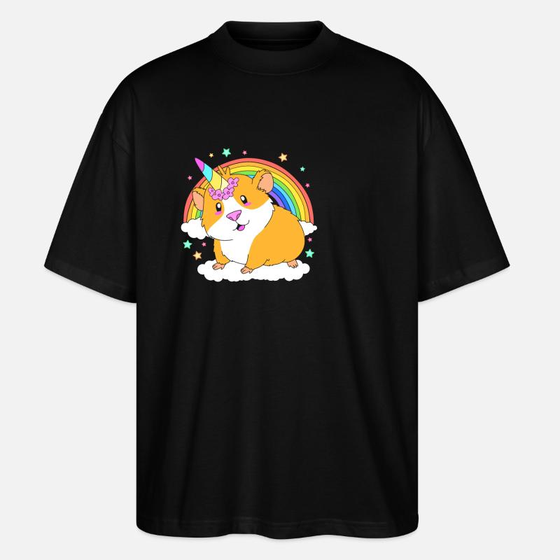 Cobaye - T-shirt bio Blaster 2.0 coupe oversize Stanley/Stella Unisexe - noir