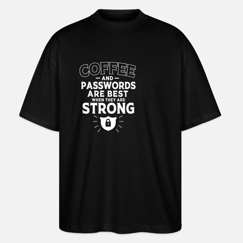 Cyber programmeur cybersécurité Hacker - T-shirt bio Blaster 2.0 coupe oversize Stanley/Stella Unisexe - noir