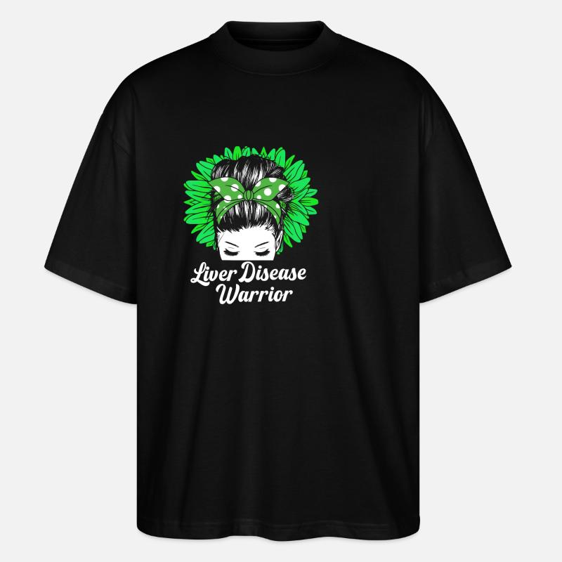 Maladie du foie - T-shirt bio Blaster 2.0 coupe oversize Stanley/Stella Unisexe - noir