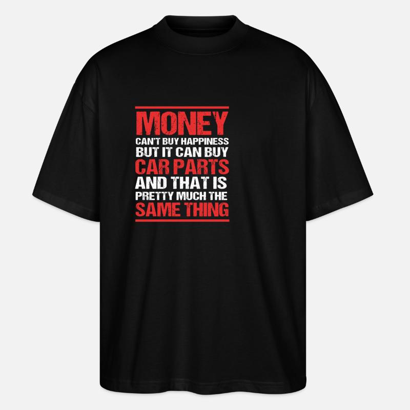 Autofahrer - Stanley/Stella Oversized Unisex Bio T-Shirt Blaster 2.0 - Schwarz