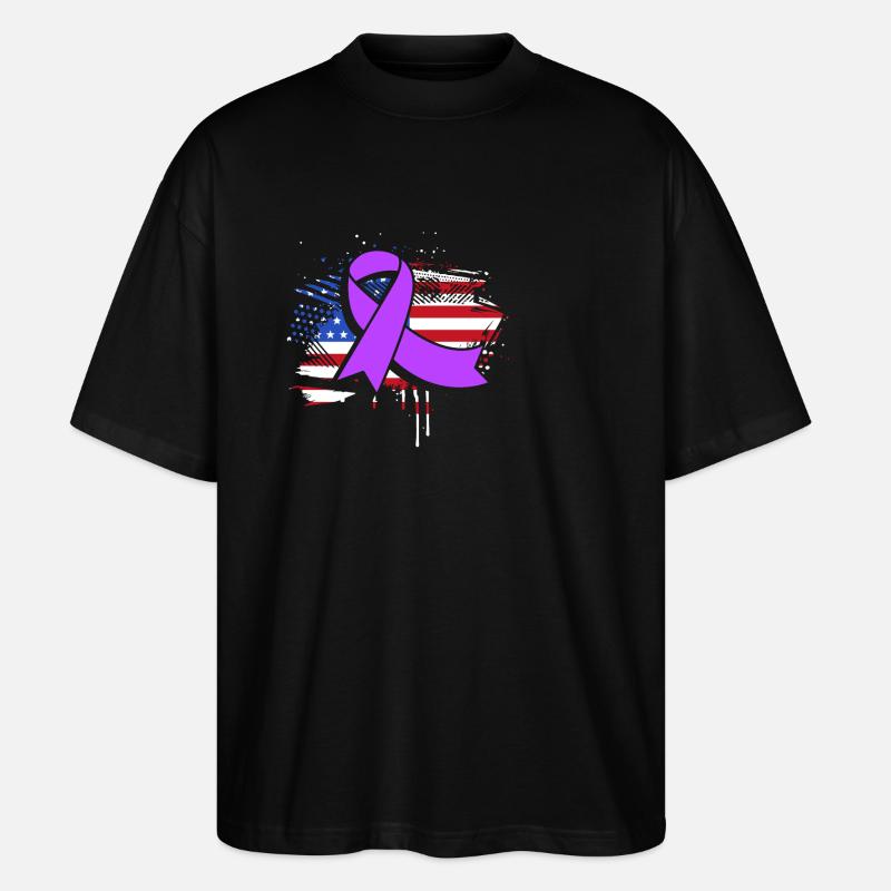 Autoimmunkrankheit - Stanley/Stella Oversized Unisex Bio T-Shirt Blaster 2.0 - Schwarz