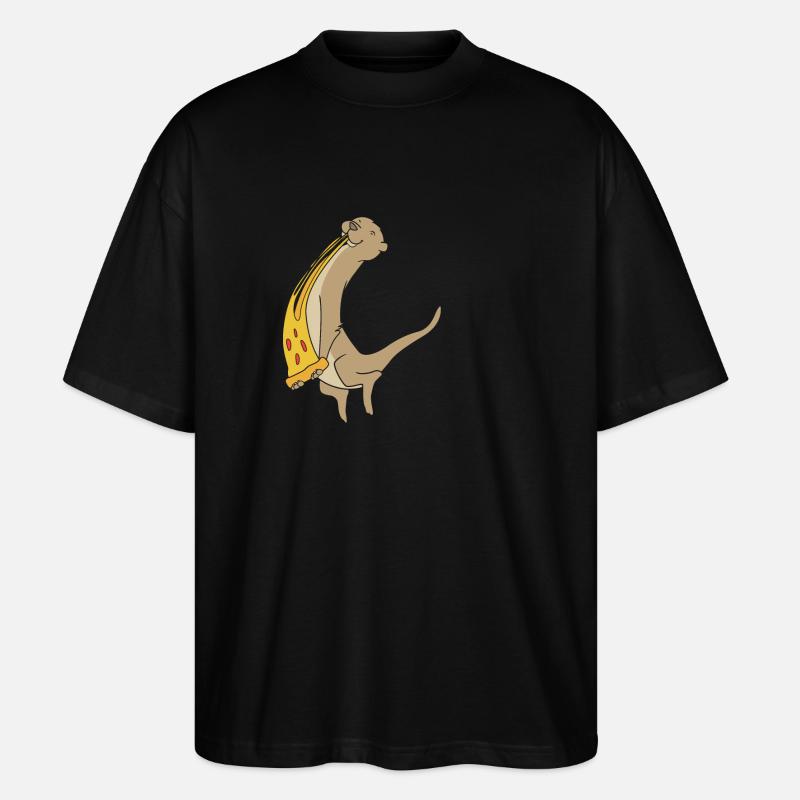 Otter - Stanley/Stella Oversized Unisex Bio T-Shirt Blaster 2.0 - Schwarz