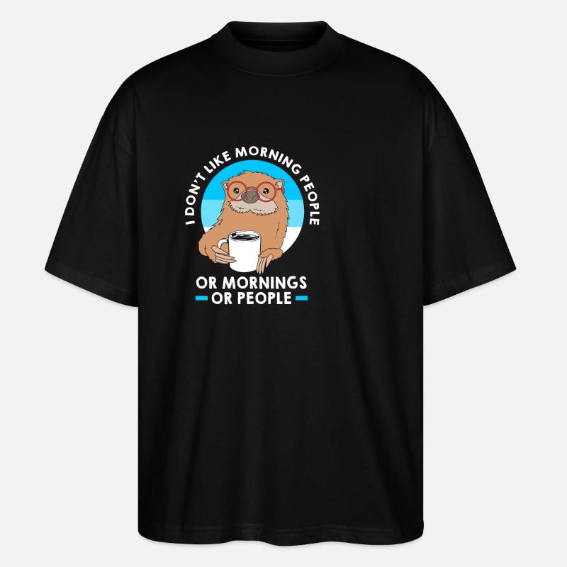 Otter - Stanley/Stella Oversized Unisex Bio T-Shirt Blaster 2.0 - Schwarz