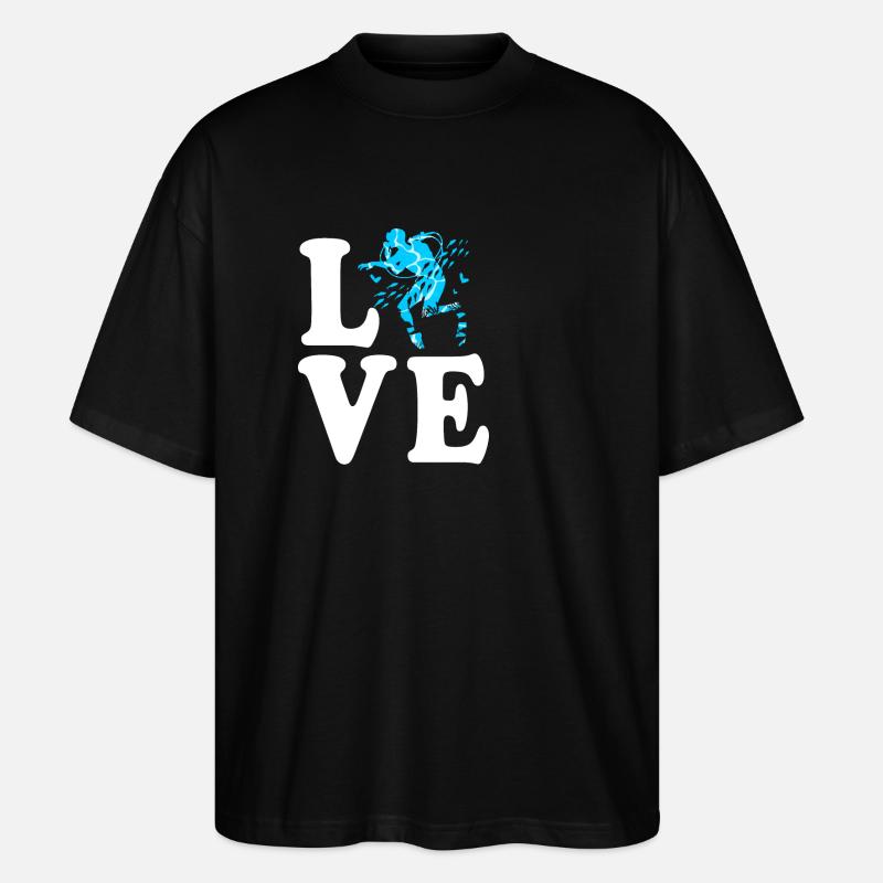 Plonger - T-shirt bio Blaster 2.0 coupe oversize Stanley/Stella Unisexe - noir