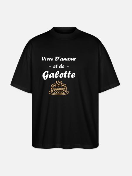 Pancake - Stanley/Stella Oversized Unisex Organic T-shirt Blaster 2.0 - black