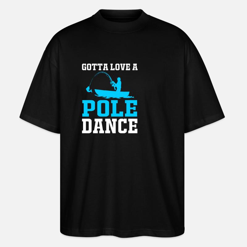 Pole Dance - T-shirt bio Blaster 2.0 coupe oversize Stanley/Stella Unisexe - noir