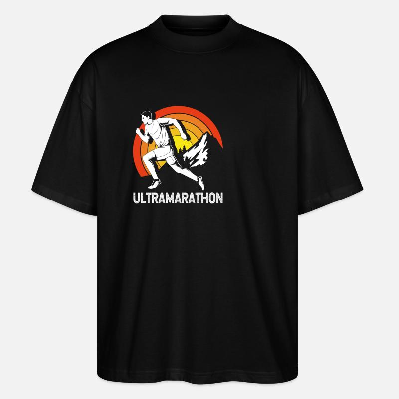 Trail running - T-shirt bio Blaster 2.0 coupe oversize Stanley/Stella Unisexe - noir