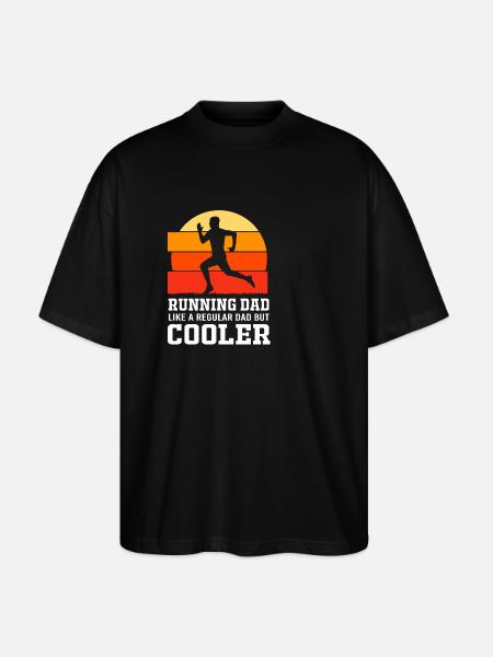 Marathon Marathon Runner - Stanley/Stella Oversized Unisex Organic T-shirt Blaster 2.0 - black