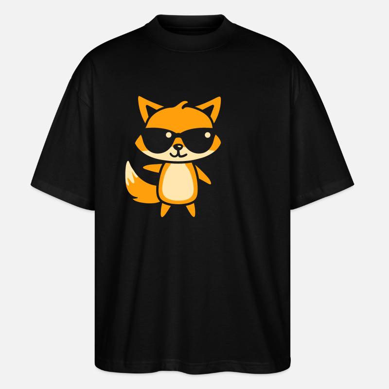 Fox 18 - Stanley/Stella Oversized Unisex Organic T-shirt Blaster 2.0 - black