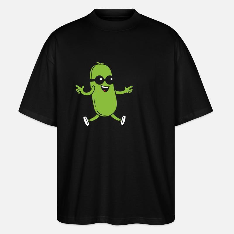 Zucchini - Stanley/Stella Oversized Unisex Bio T-Shirt Blaster 2.0 - Schwarz