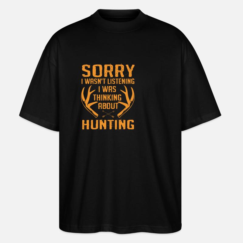 Jäger Jagen - Stanley/Stella Oversized Unisex Bio T-Shirt Blaster 2.0 - Schwarz