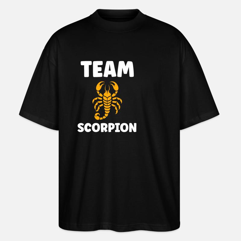 scorpion - T-shirt bio Blaster 2.0 coupe oversize Stanley/Stella Unisexe - noir