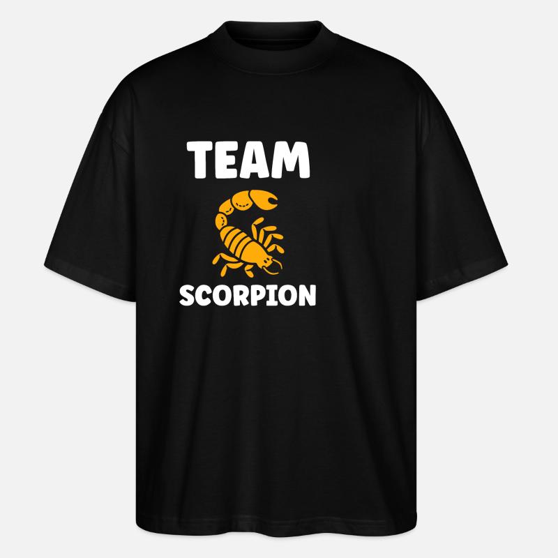scorpion - T-shirt bio Blaster 2.0 coupe oversize Stanley/Stella Unisexe - noir