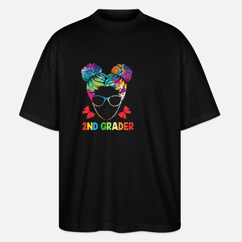 2e année - T-shirt bio Blaster 2.0 coupe oversize Stanley/Stella Unisexe - noir