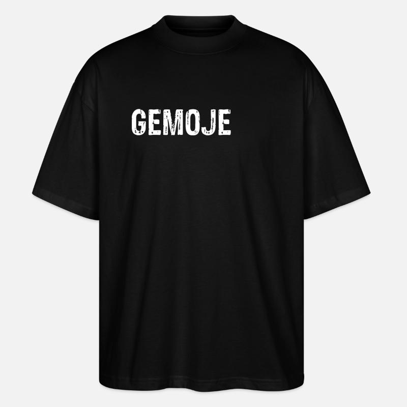 Gemoje - T-shirt bio Blaster 2.0 coupe oversize Stanley/Stella Unisexe - noir