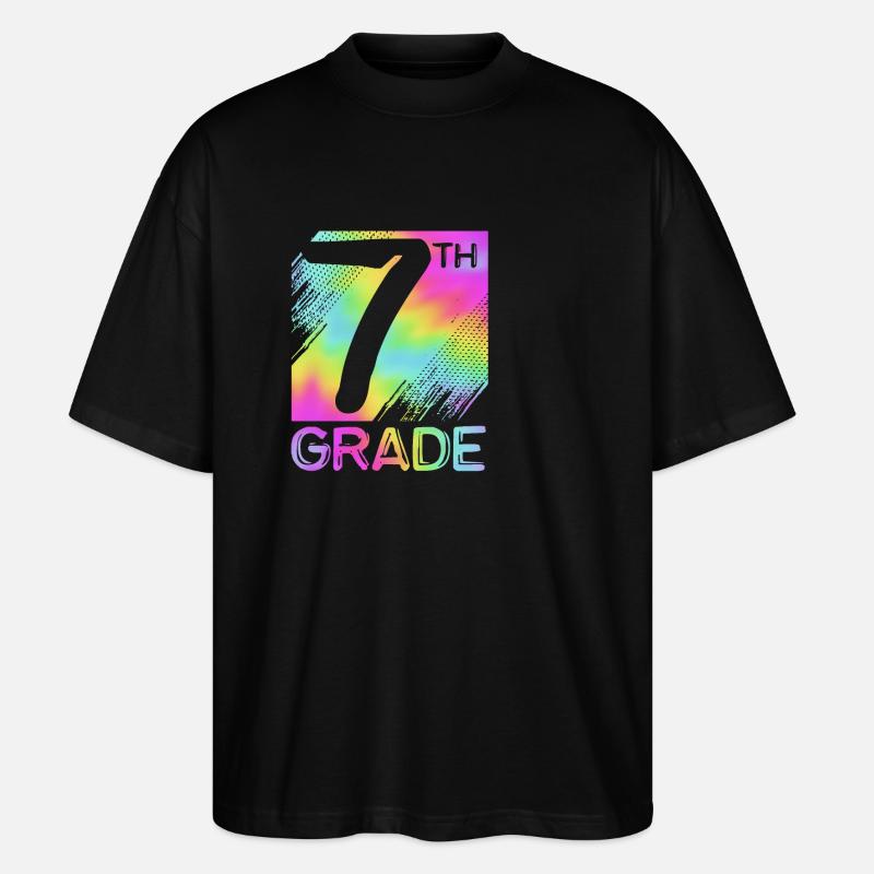 5e - T-shirt bio Blaster 2.0 coupe oversize Stanley/Stella Unisexe - noir