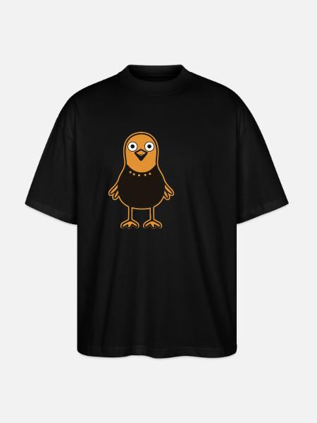 Bécasse - T-shirt bio Blaster 2.0 coupe oversize Stanley/Stella Unisexe - noir