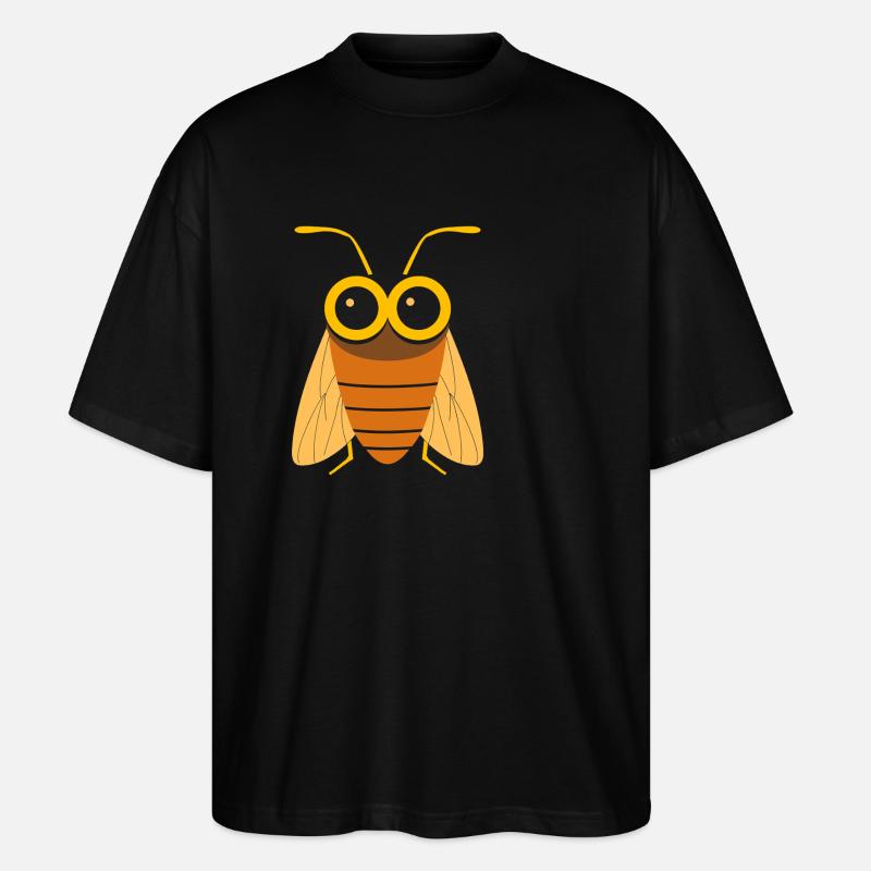 cicada - Stanley/Stella Oversized Unisex Organic T-shirt Blaster 2.0 - black