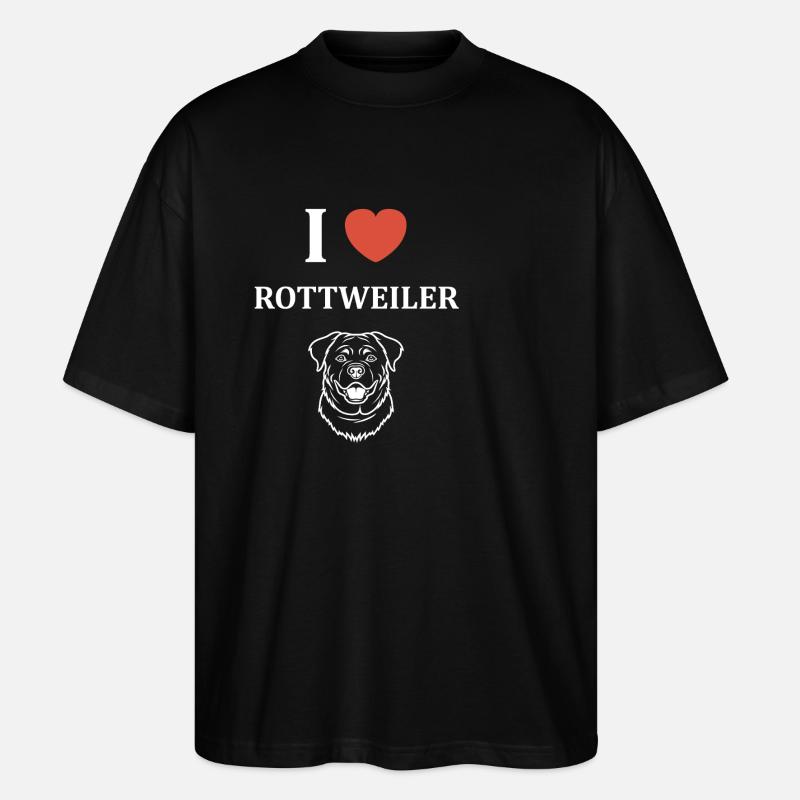 rottweiler - T-shirt bio Blaster 2.0 coupe oversize Stanley/Stella Unisexe - noir