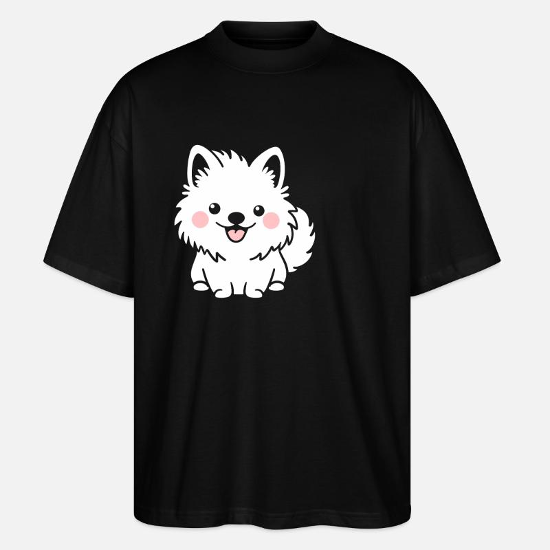 Pomsky - Stanley/Stella Oversized Unisex Bio T-Shirt Blaster 2.0 - Schwarz