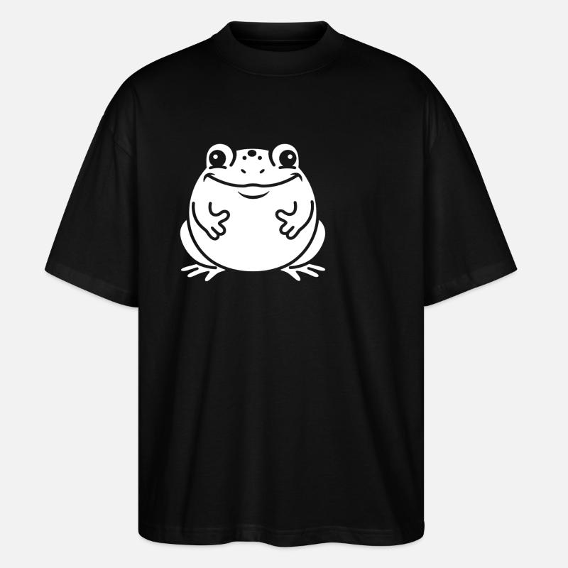 toad - Stanley/Stella Oversized Unisex Organic T-shirt Blaster 2.0 - black
