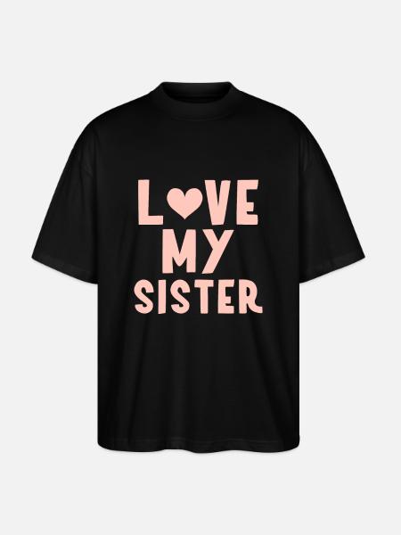 Moi ma sœur - T-shirt bio Blaster 2.0 coupe oversize Stanley/Stella Unisexe - noir