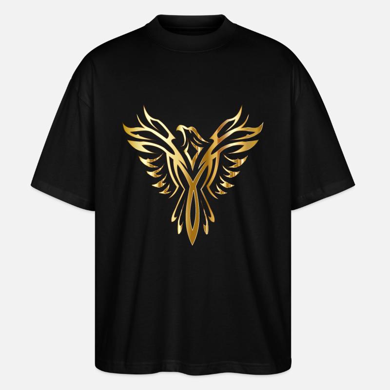 PHOENIX - Stanley/Stella Oversized Unisex Bio T-Shirt Blaster 2.0 - Schwarz