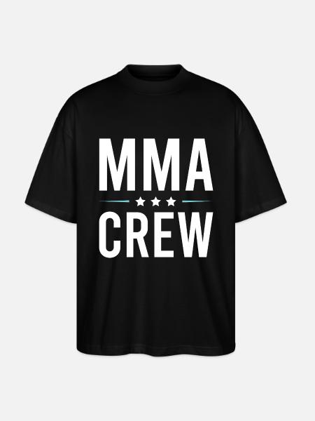 Mma Crew - Stanley/Stella Oversized Unisex Organic T-shirt Blaster 2.0 - black