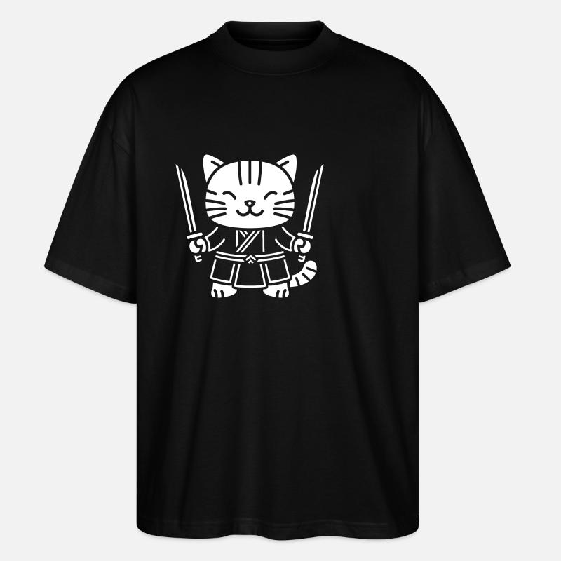 KENDO - Stanley/Stella Oversized Unisex Bio T-Shirt Blaster 2.0 - Schwarz