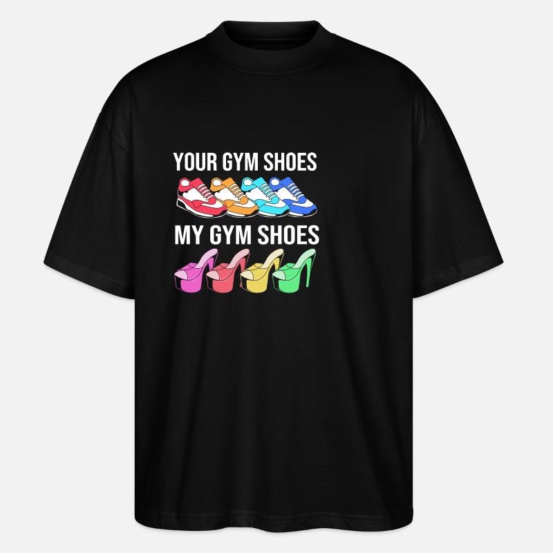 Pole Dance - T-shirt bio Blaster 2.0 coupe oversize Stanley/Stella Unisexe - noir