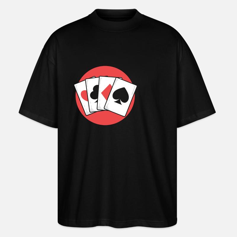 Blackjack Black Jack - T-shirt bio Blaster 2.0 coupe oversize Stanley/Stella Unisexe - noir