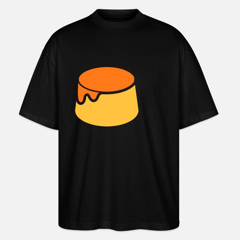 Obsttorte - Stanley/Stella Oversized Unisex Bio T-Shirt Blaster 2.0 - Schwarz
