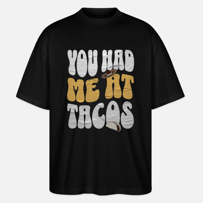 Taco - Stanley/Stella Oversized Unisex Bio T-Shirt Blaster 2.0 - Schwarz