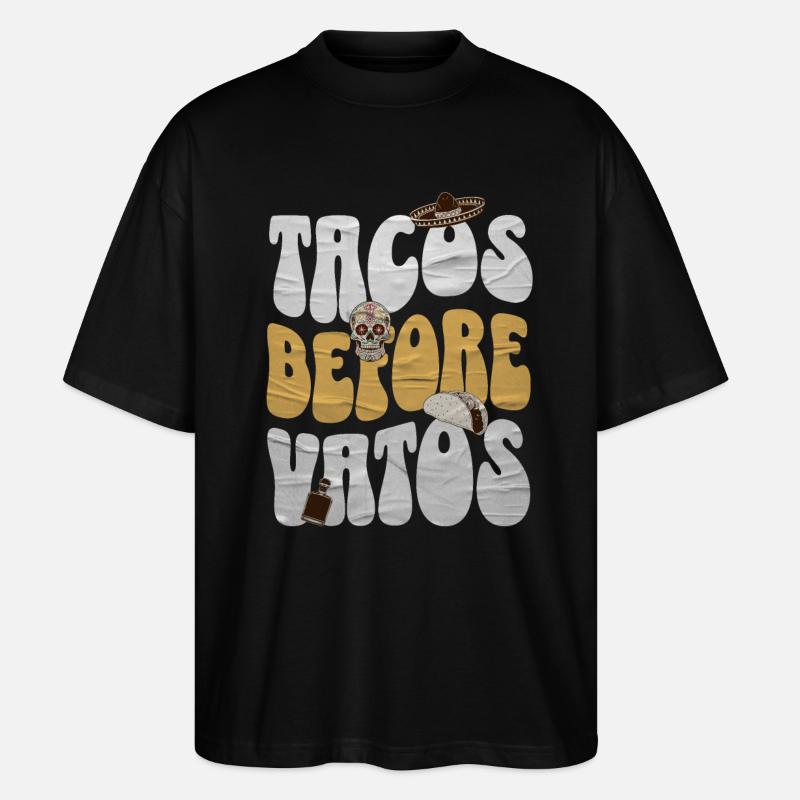 Taco - Stanley/Stella Oversized Unisex Bio T-Shirt Blaster 2.0 - Schwarz