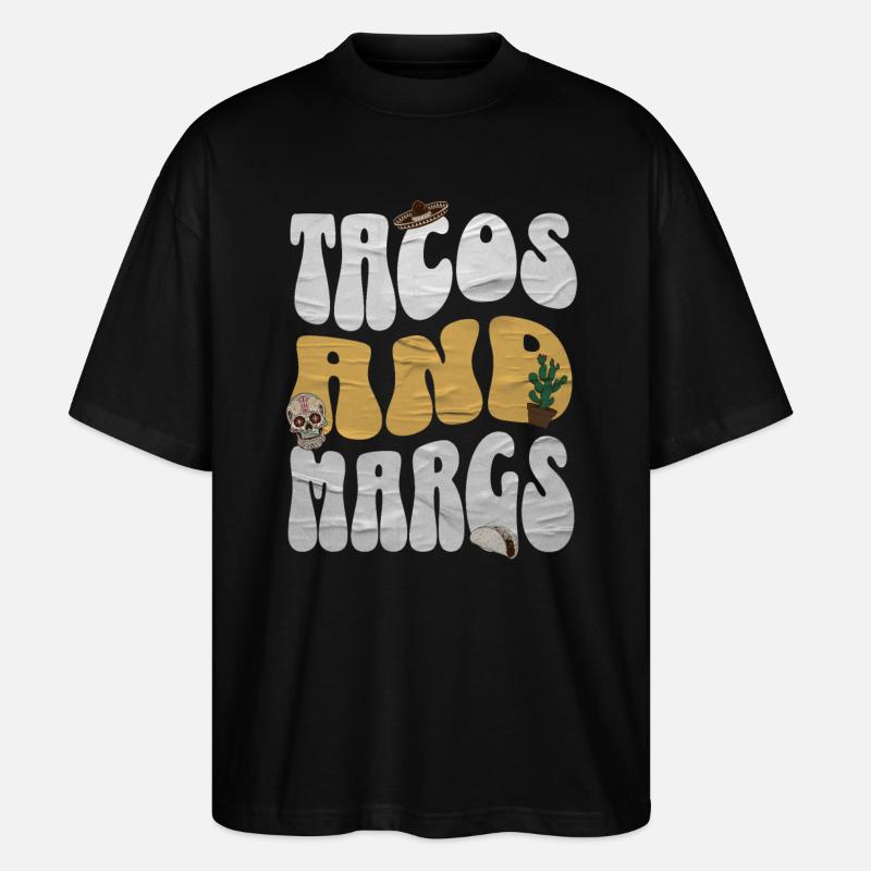 Taco - Stanley/Stella Oversized Unisex Bio T-Shirt Blaster 2.0 - Schwarz