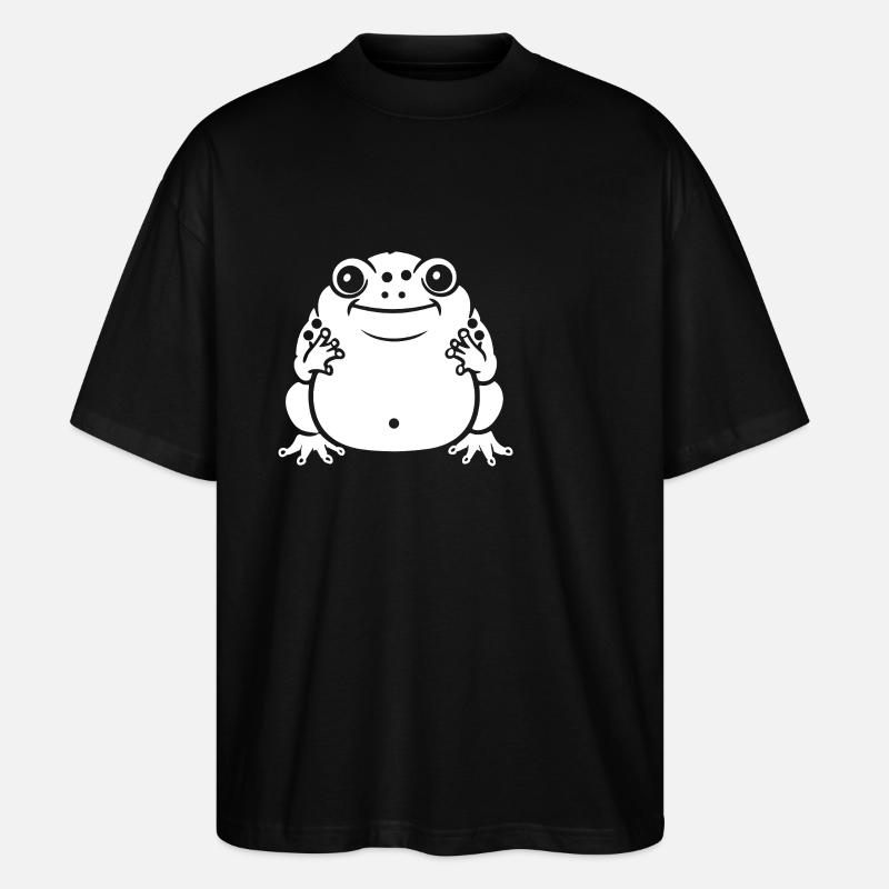 toad - Stanley/Stella Oversized Unisex Organic T-shirt Blaster 2.0 - black