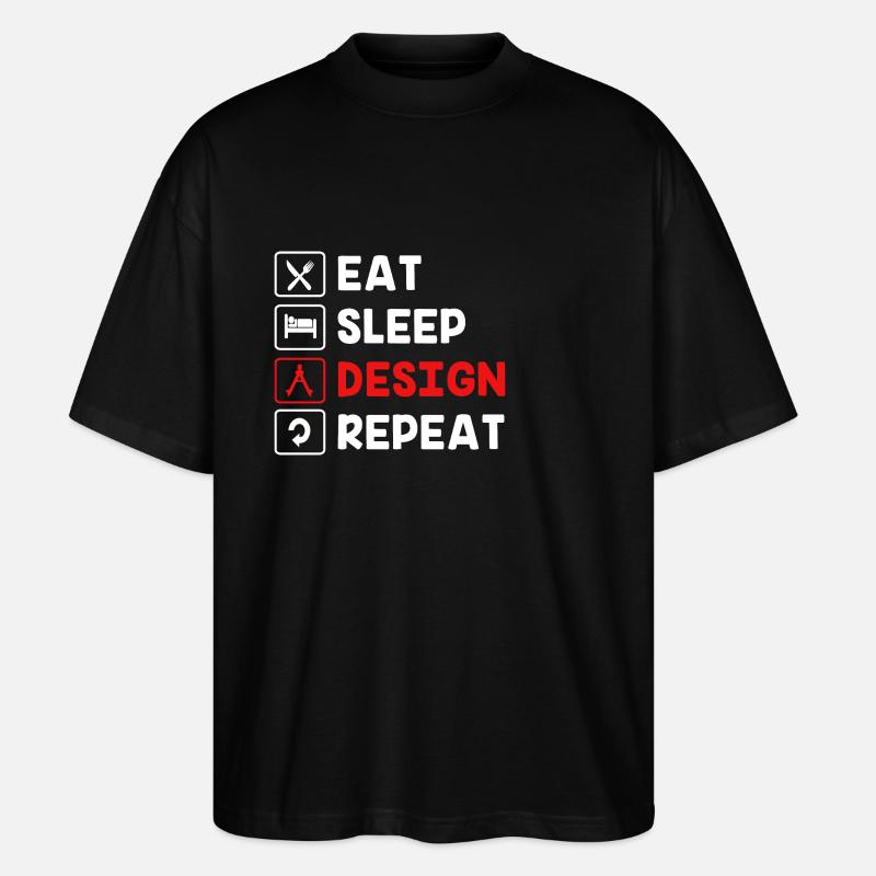 Architecture - T-shirt bio Blaster 2.0 coupe oversize Stanley/Stella Unisexe - noir