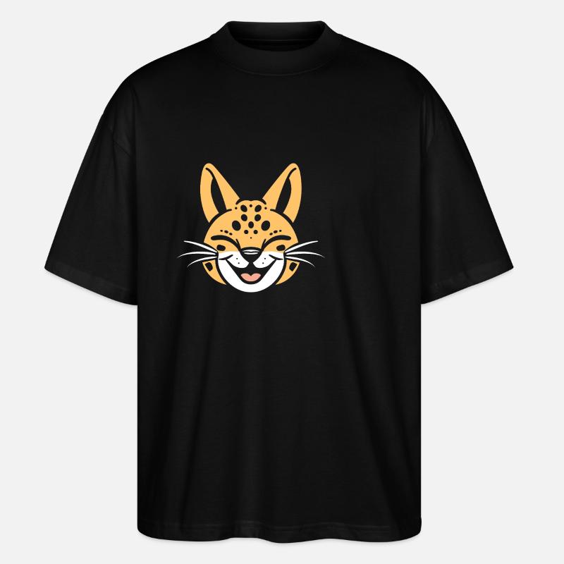 serval - T-shirt bio Blaster 2.0 coupe oversize Stanley/Stella Unisexe - noir